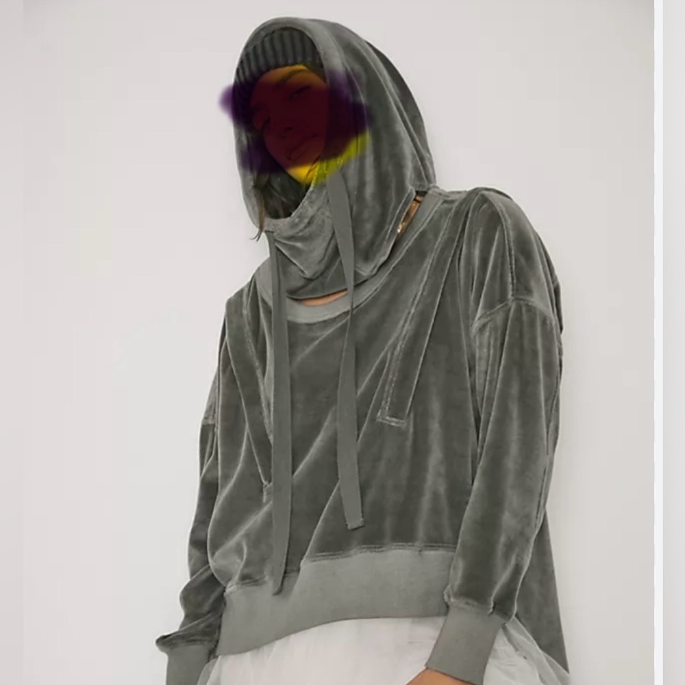 Nicholas K for Free People Mika Velvet Hoodie